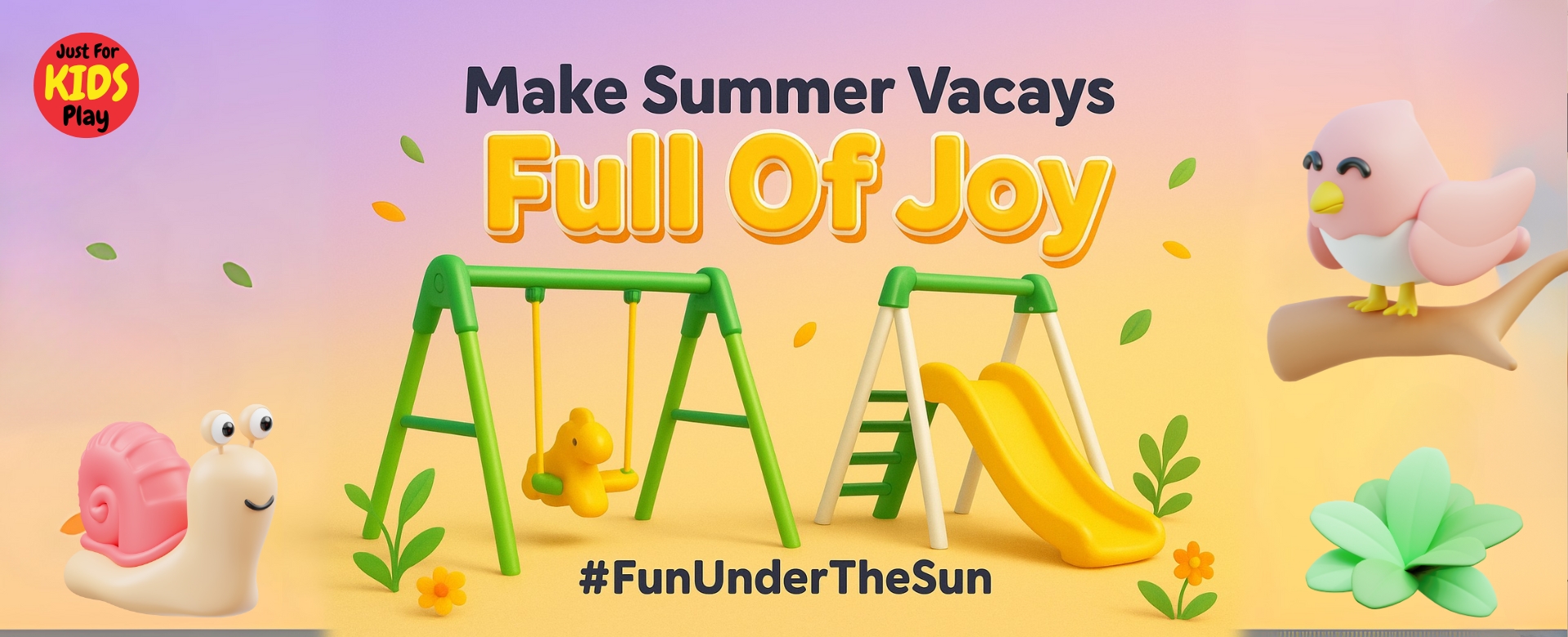 just for kids play banner 4