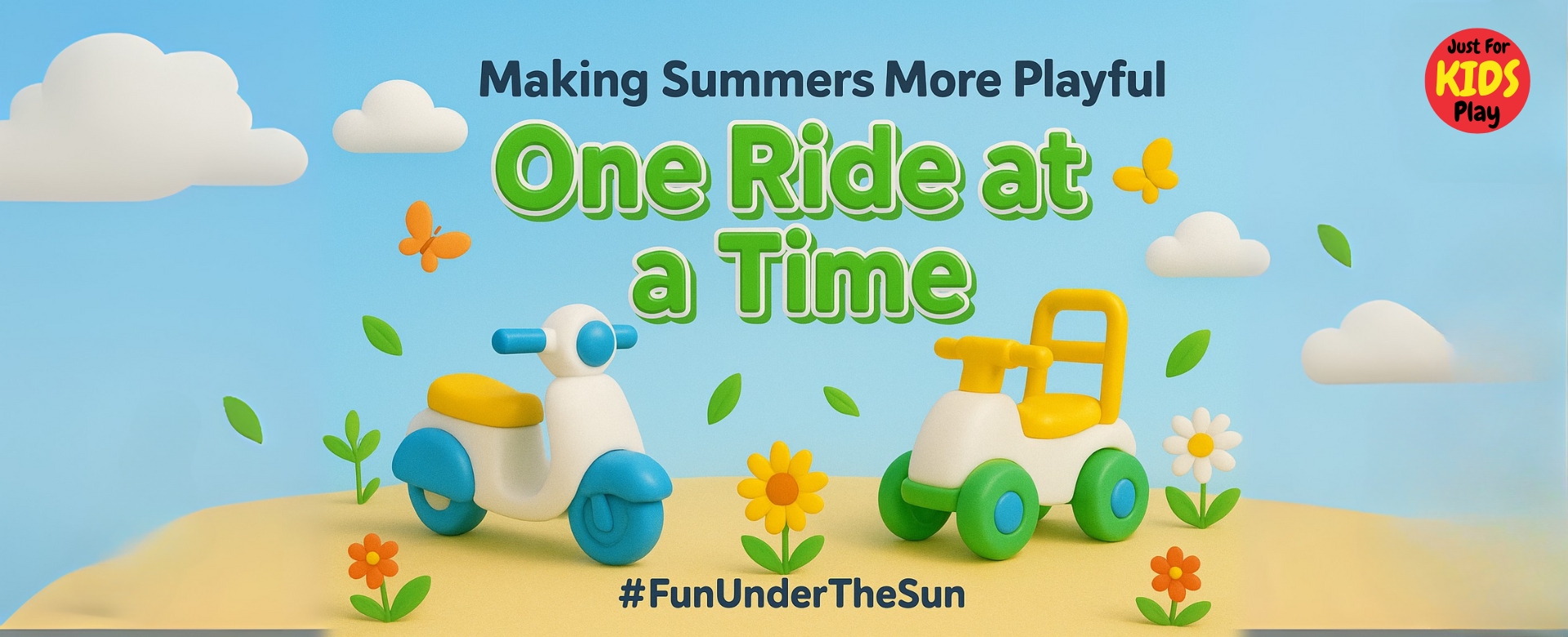 just for kids play banner 5