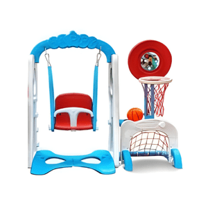 2in1 swing & basket ball set